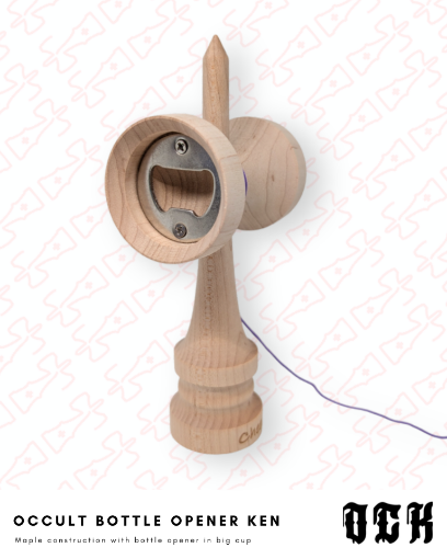 【ken】 Bottle Opener Jump Ken only - Occult Kendama | Swiss Kendama
