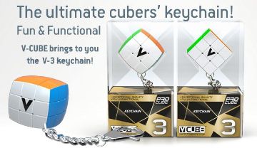 Picture of V-Cube 3 x 3 x 3 Functional Keychain
