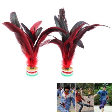 Picture of Jianzi - traditional Chinese shuttlecock game
