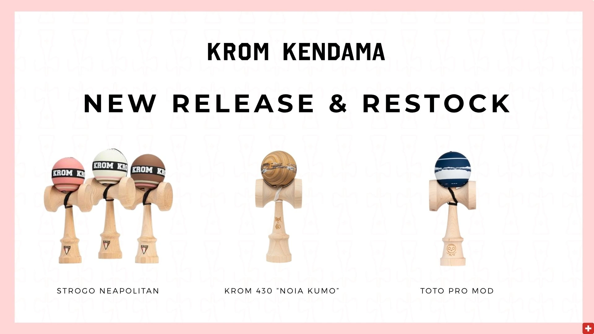 KROM kendama new release and restock